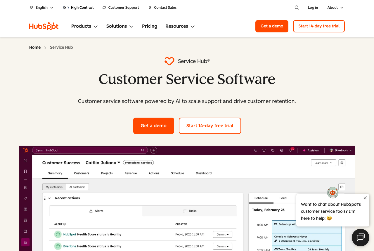 HubSpot Service Hub