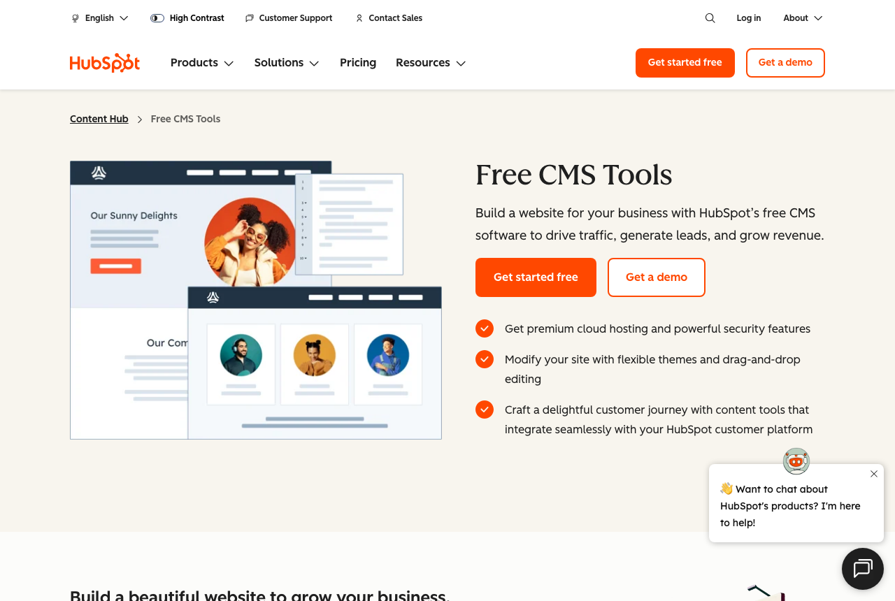 HubSpot CMS Hub