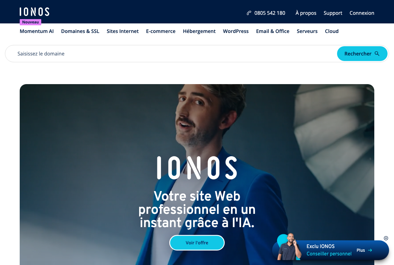 IONOS MyWebsite