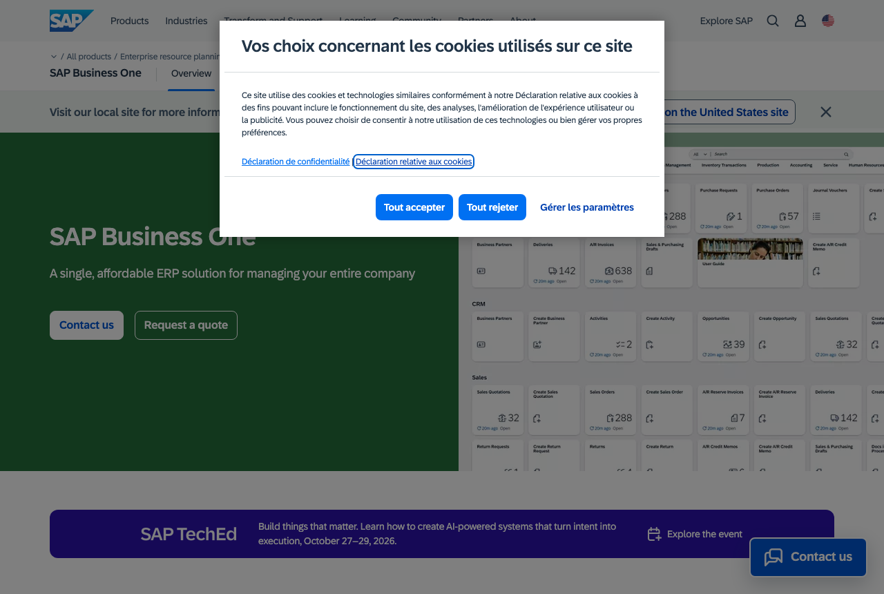 SAP Business One
