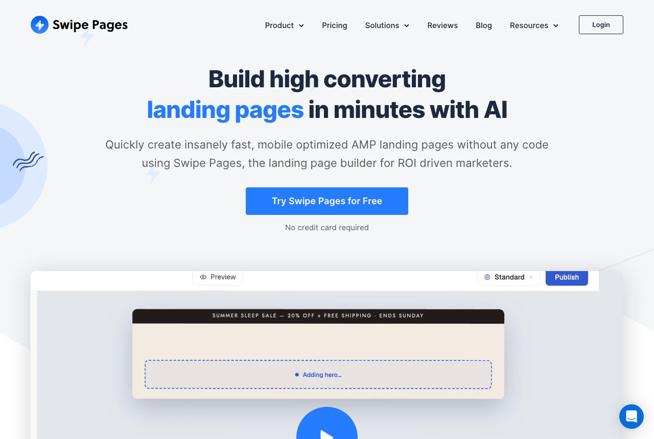 Swipe Pages