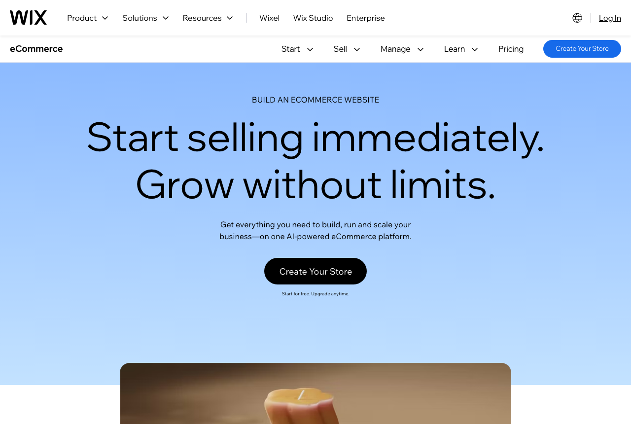 Wix eCommerce
