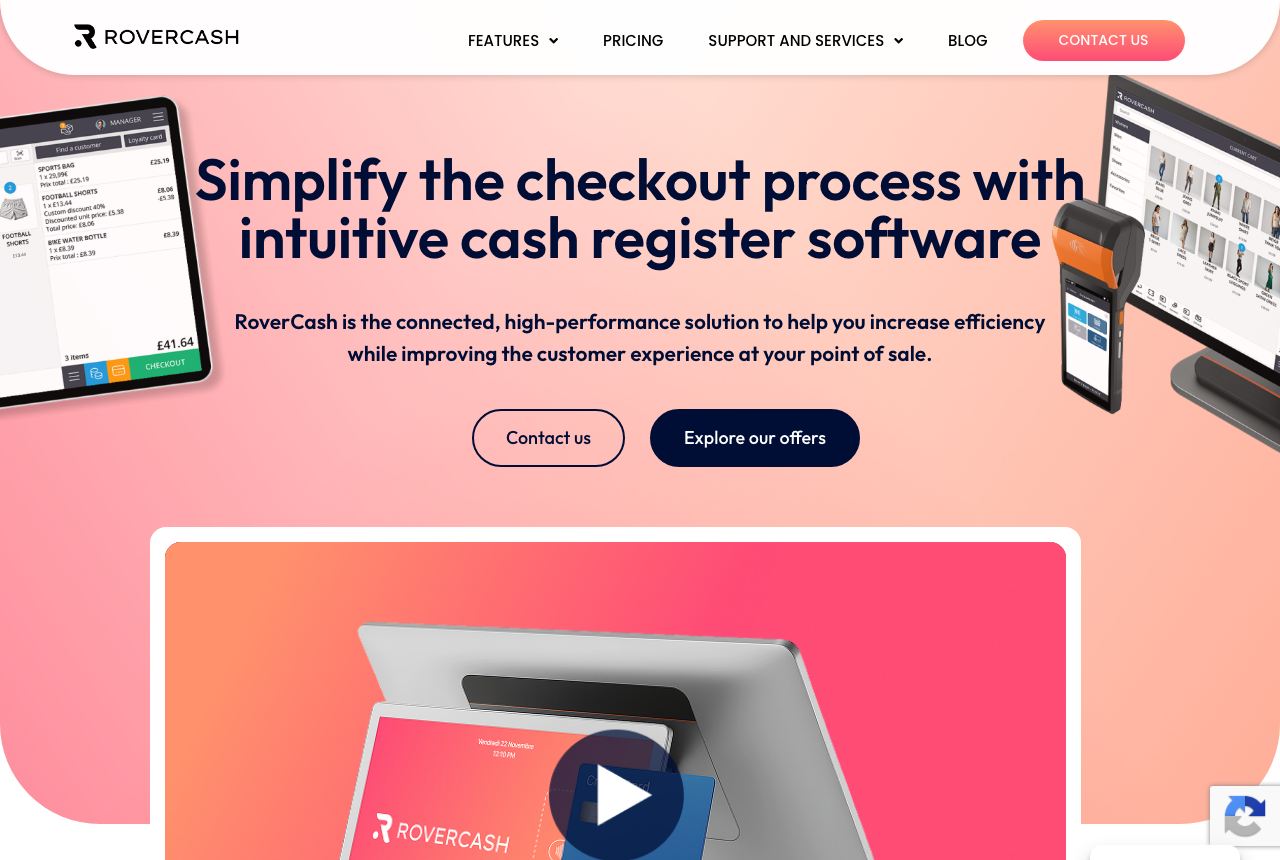 Logiciel de caisse RoverCash
