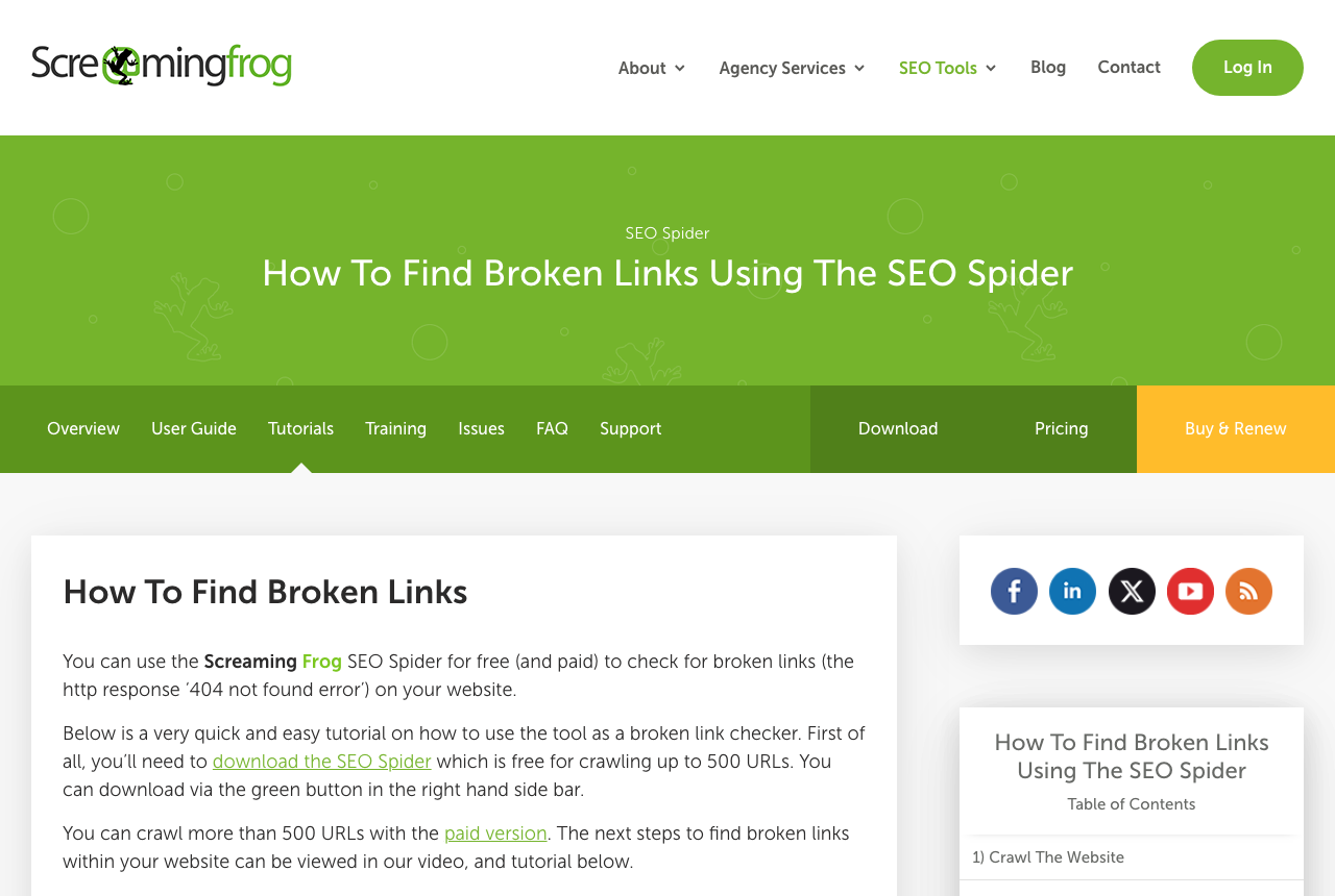 Screaming Frog SEO Spider